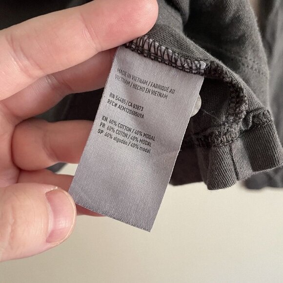 American Eagle Outfitters Women SZ S Gray Life’s A Party Long Sleeve T Shirt NWT - Picture 6 of 8